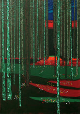 Pine Forest Starry Night